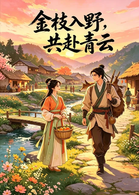 金枝入野，共赴青云