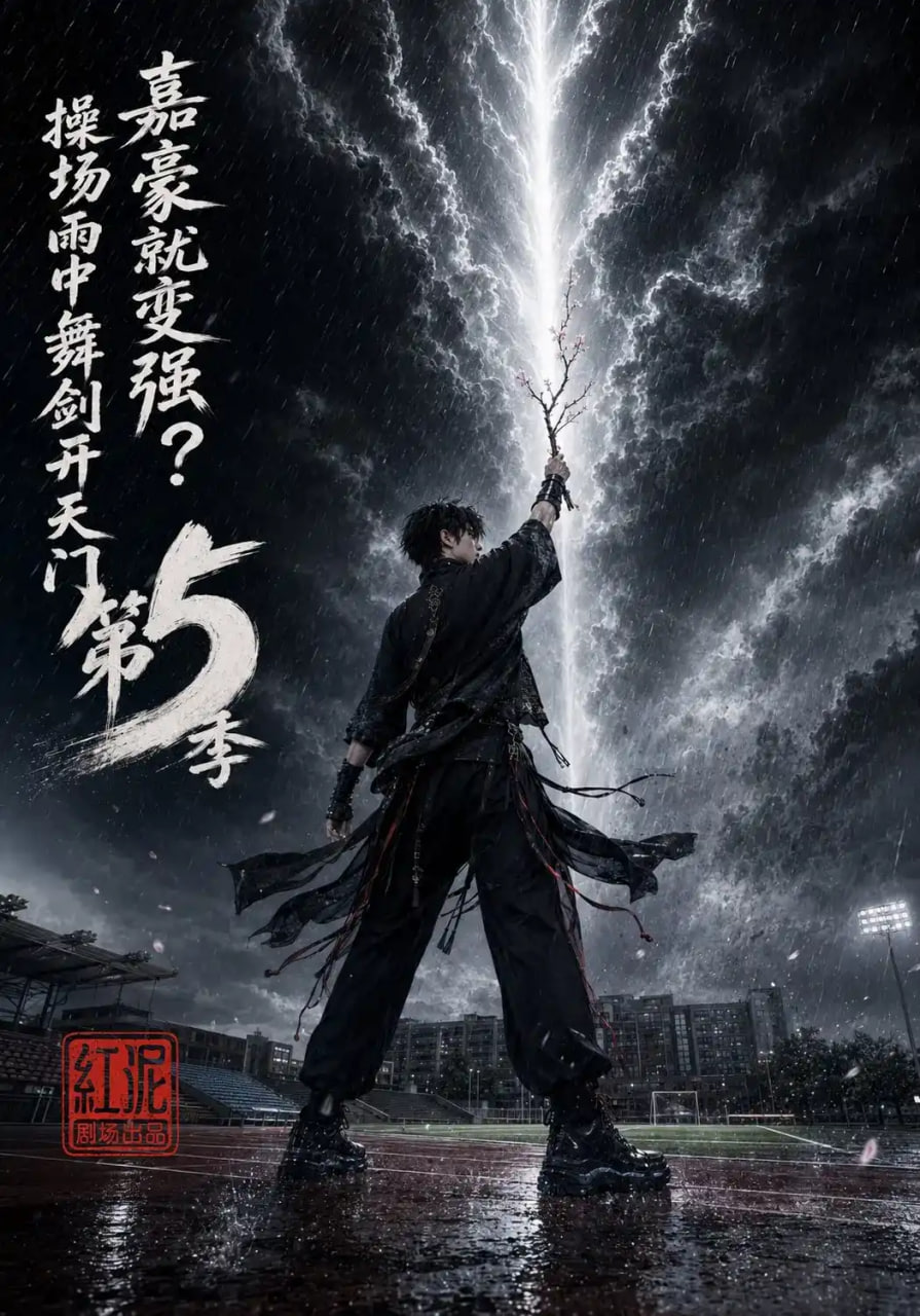 嘉豪就变强？操场雨中舞剑开天门第 5 季